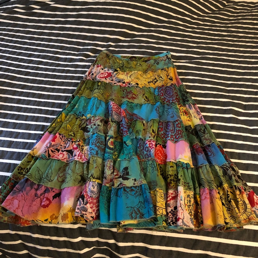 Colorful skirt size medium